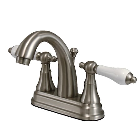 KS7618PL 4 Centerset Bathroom Faucet, Brushed Nickel
